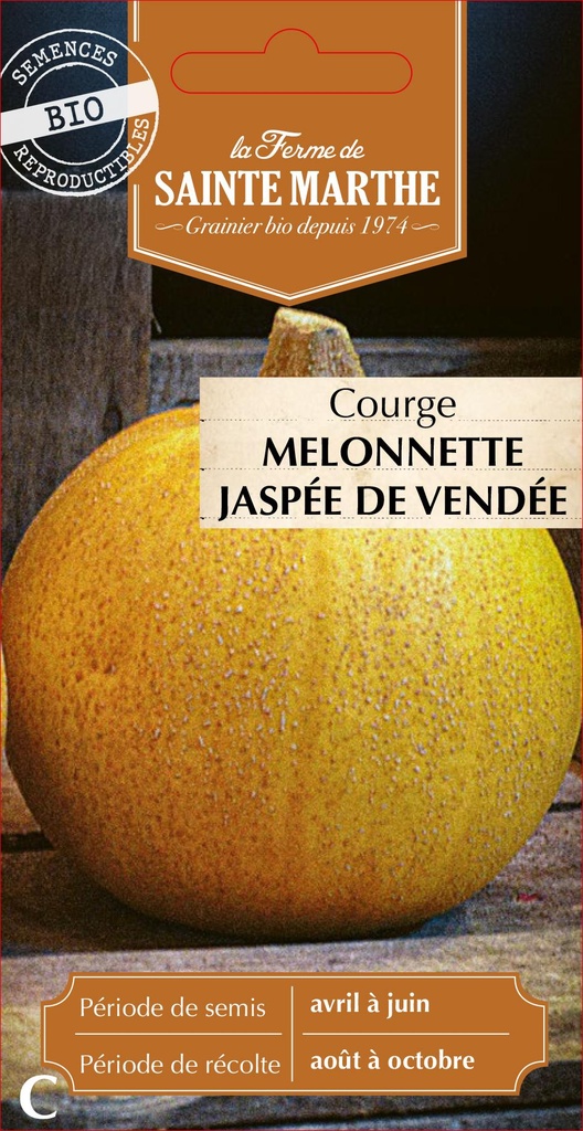 Courge Melonnette Jaspée De Vendée