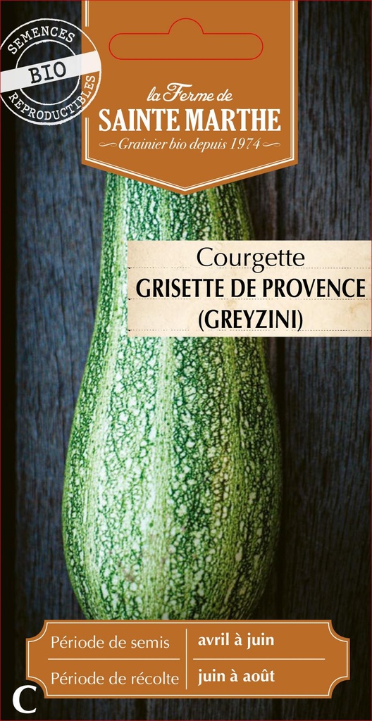 Courgette Grisette De Provence (Greyzini)