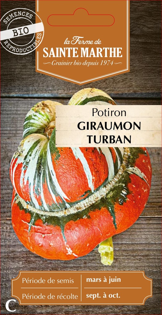 Potiron Giraumon Turban
