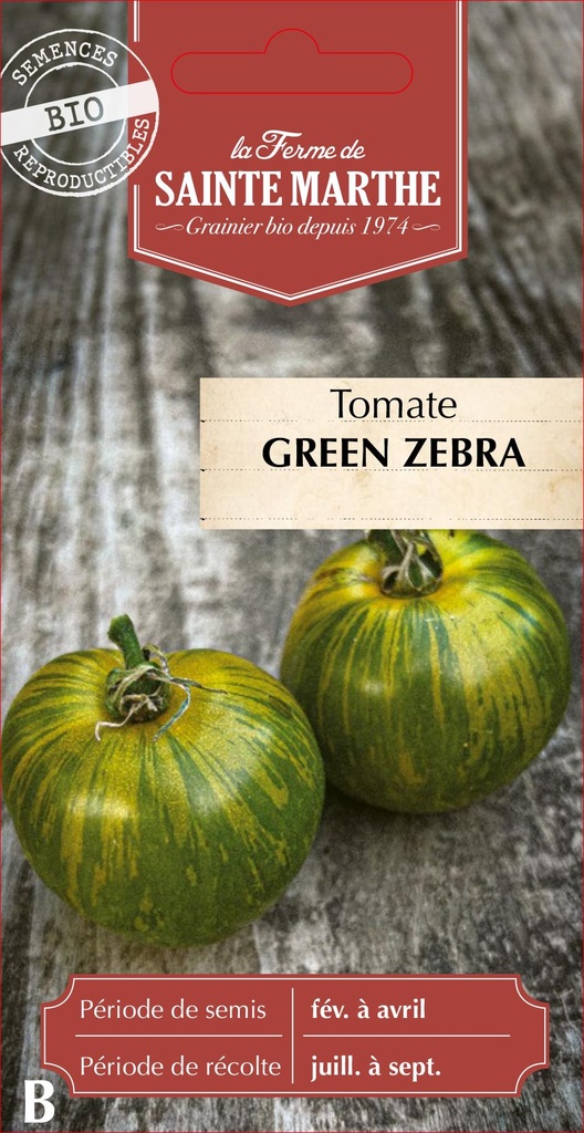 Tomate Green Zebra