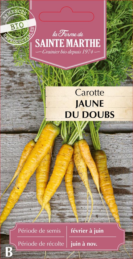 Carotte Jaune Du Doubs