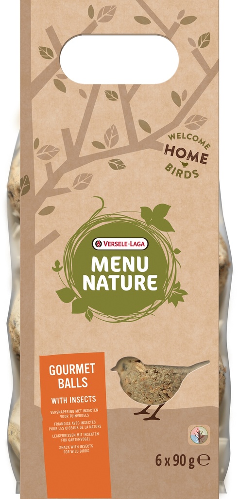 Menu Nature Boules Gourmandes insectes x6
