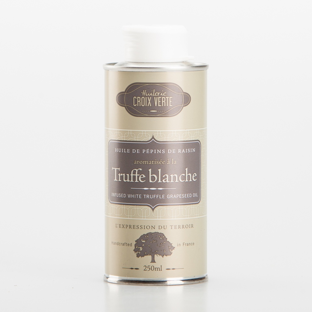 Huile de Pépins de raisin arômatisée à la Truffe blanche 250ml