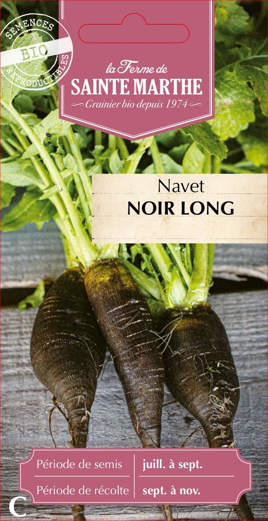 Navet Noir Long