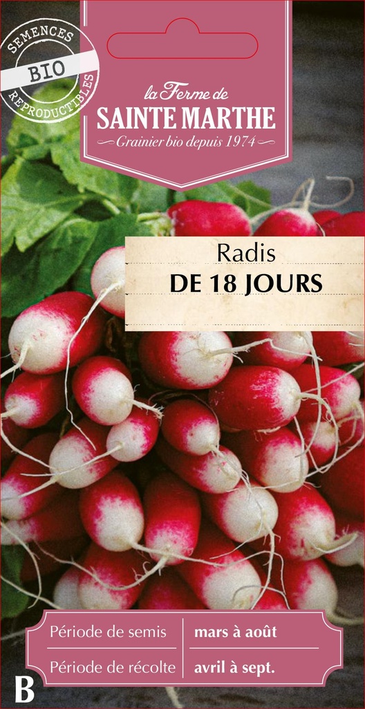 Radis De 18 Jours