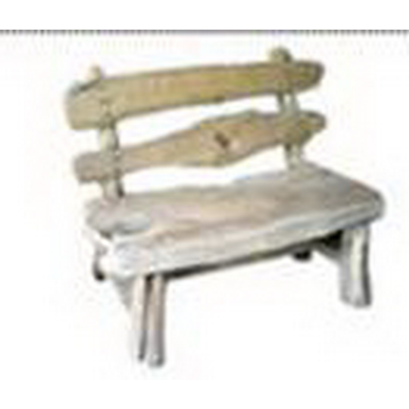 Banc 2 places Bella en teck