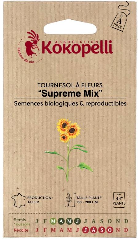 Tournesol à fleurs Supreme Mix