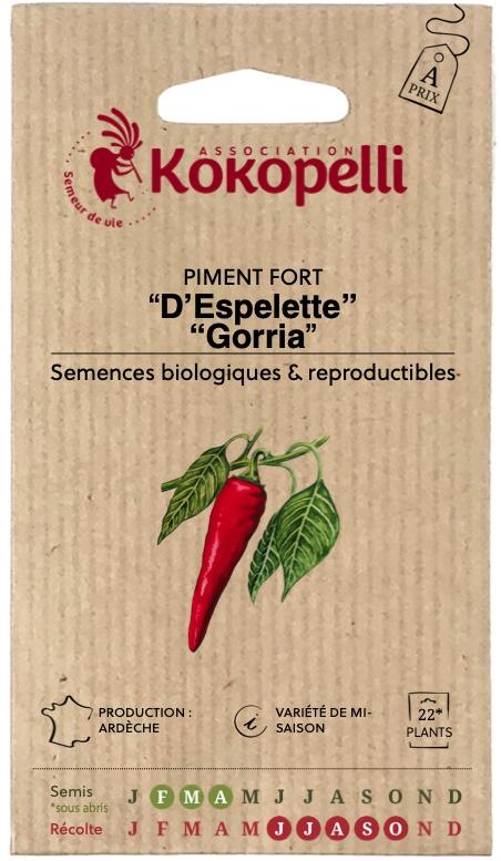 Piment fort D’Espelette / Gorria