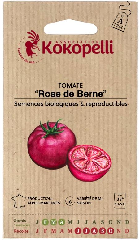 Tomate rose Mi-Saison Rose de Berne