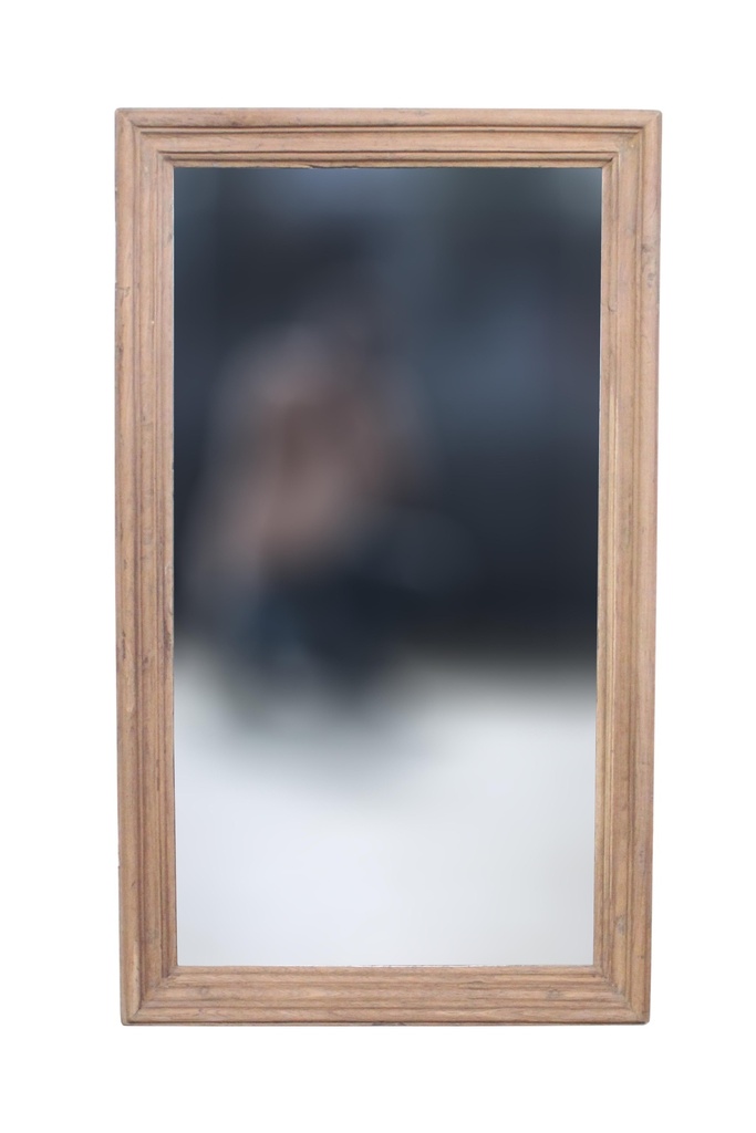Miroir en teck ancien