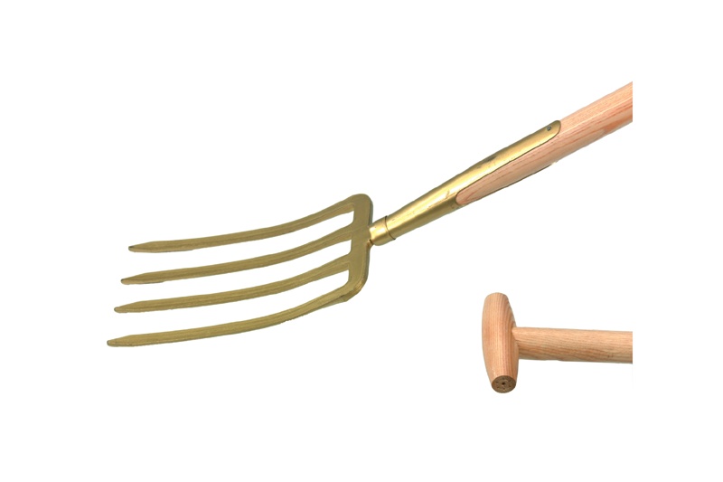 Fourche bêche manche en T Long. de manche: 85