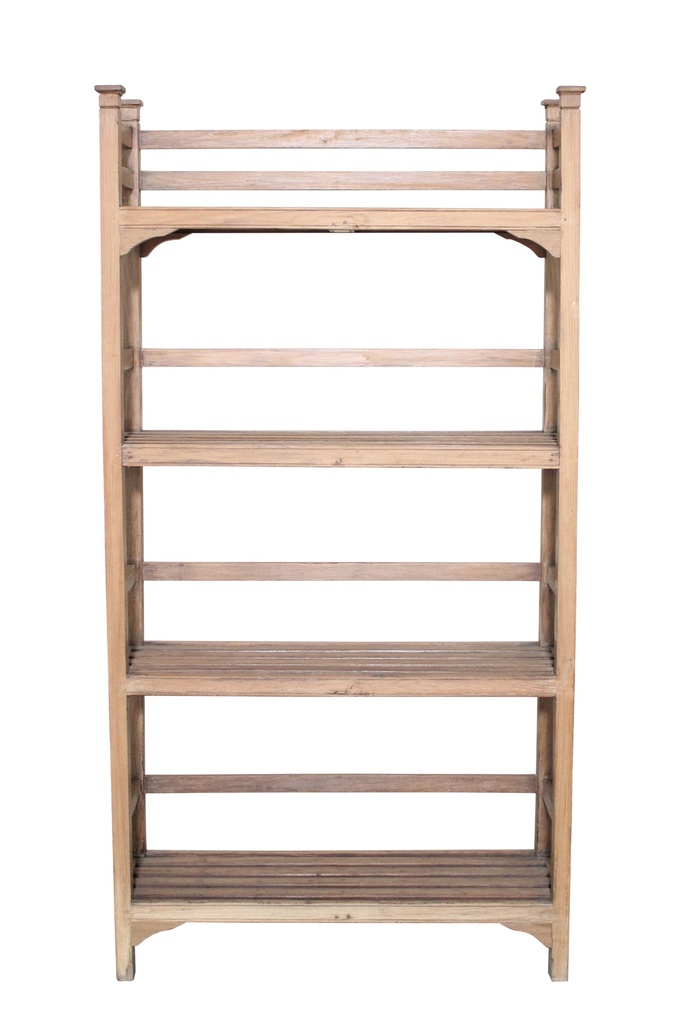 Etagère 4 plateaux en teck ancien