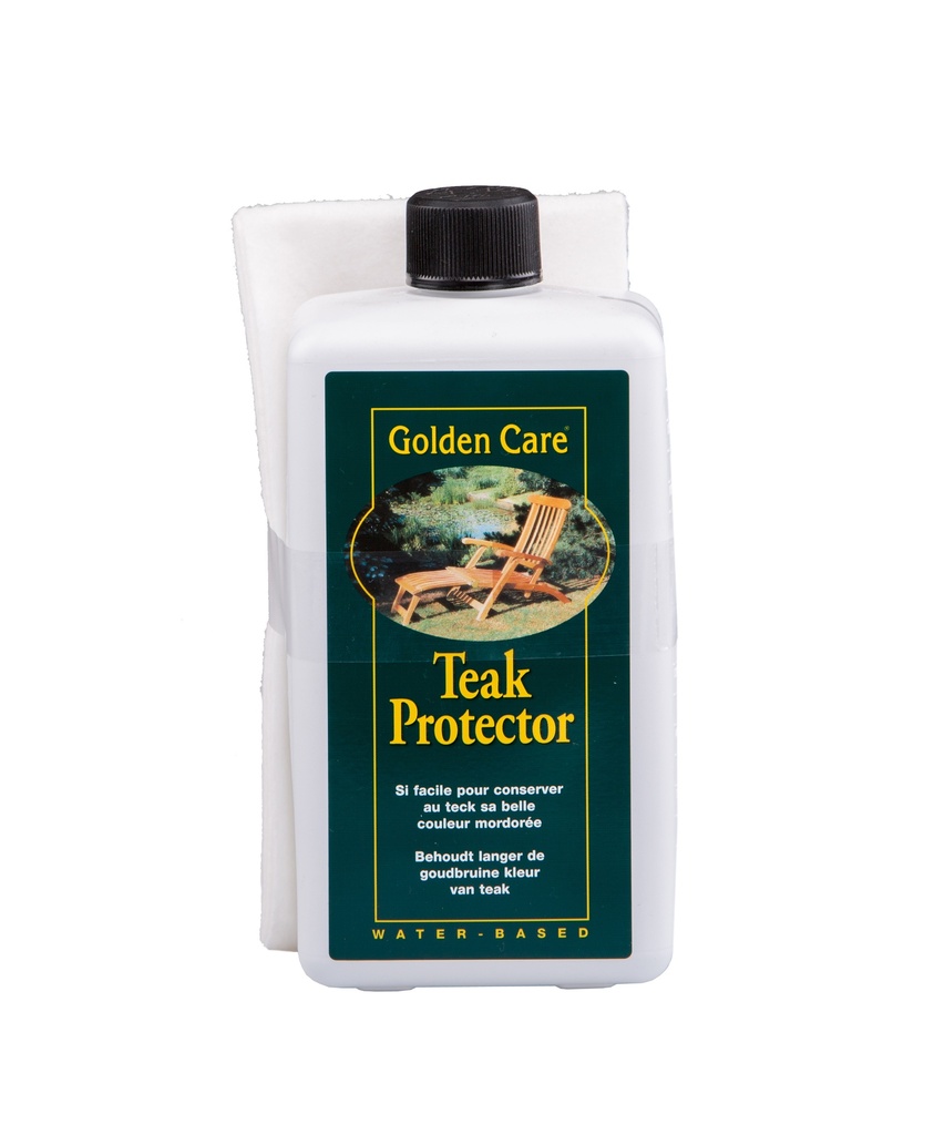 Protecteur coloré brun doré de teak Golden Care