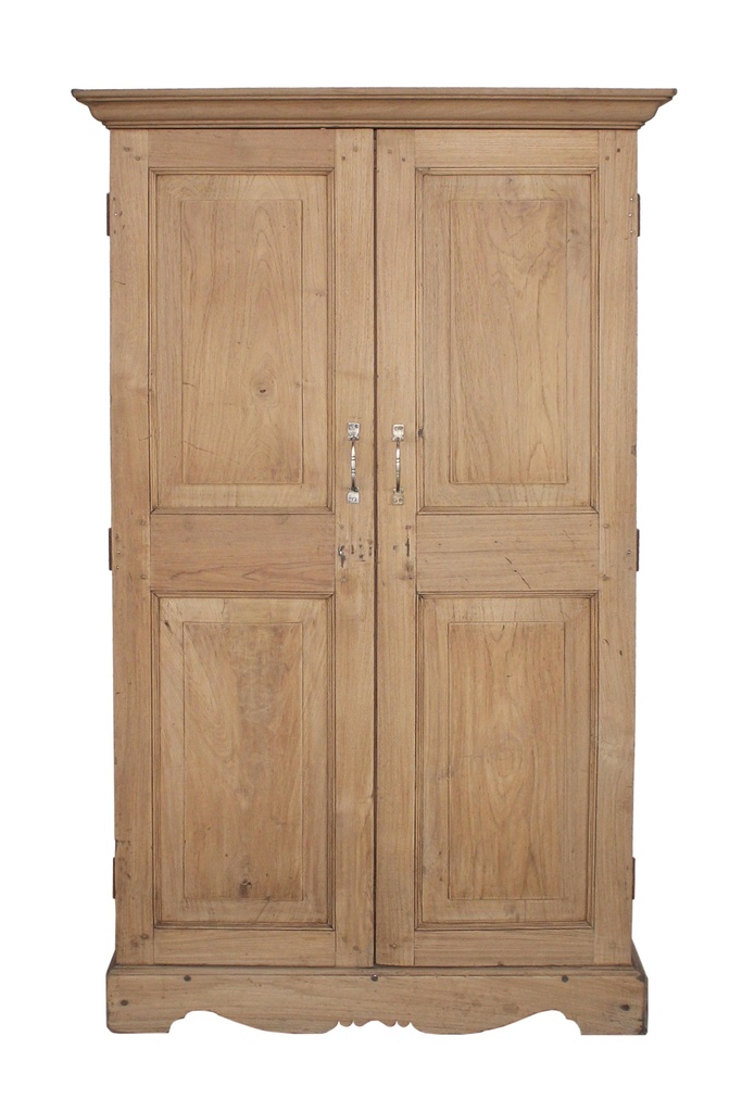 Armoire 2 portes en teck ancien