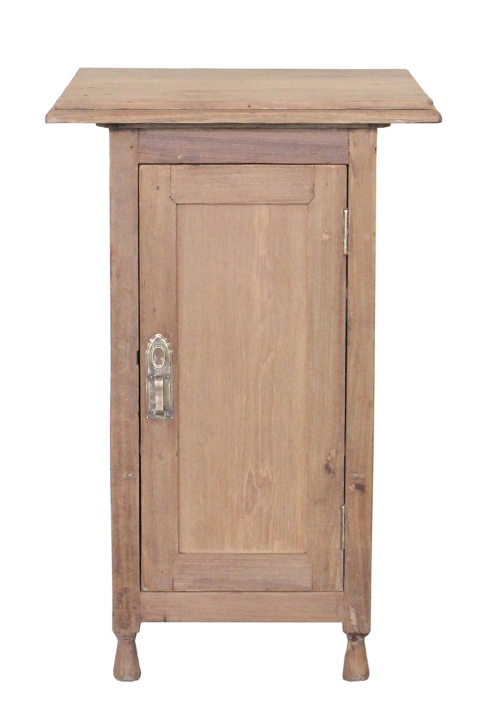 Chevet 1 porte en teck ancien