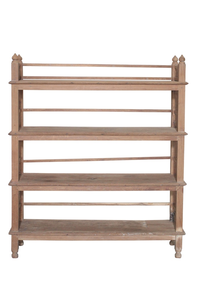 Etagère 4 plateaux en teck ancien