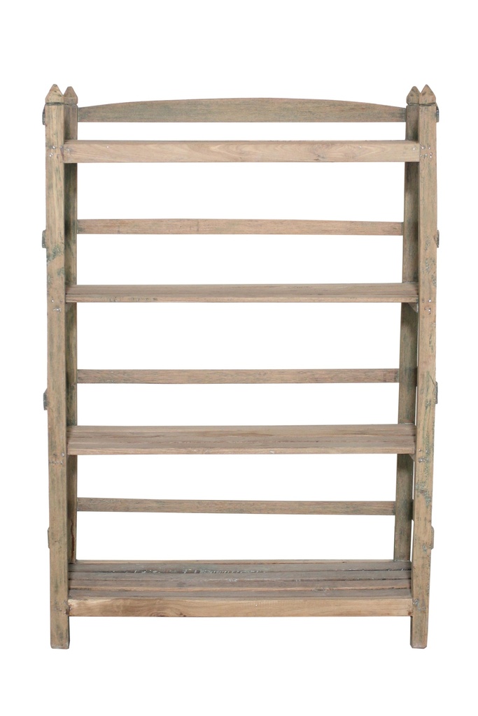 Etagère 4 plateaux en teck ancien