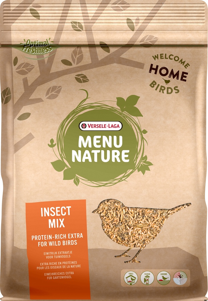 Mélange d'insectes