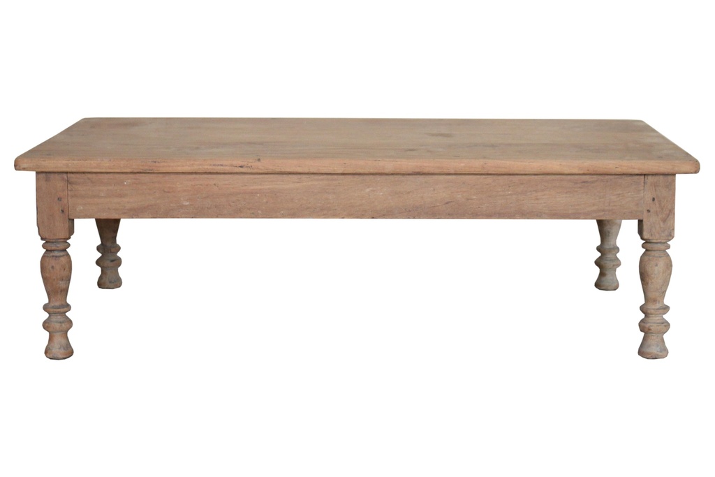 Table basse en teck ancien