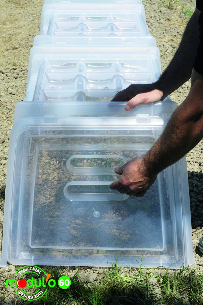 Embouts x2 tunnel Modul'o 60