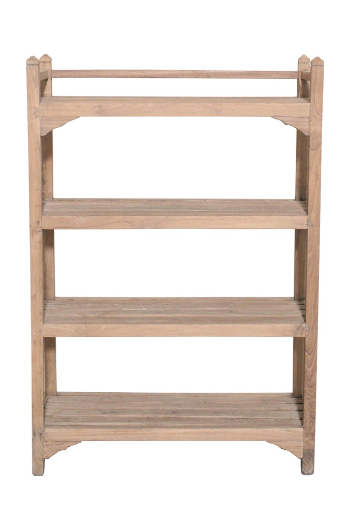 Etagère 4 plateaux en teck ancien