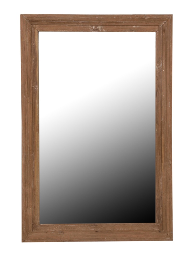 Miroir en teck ancien