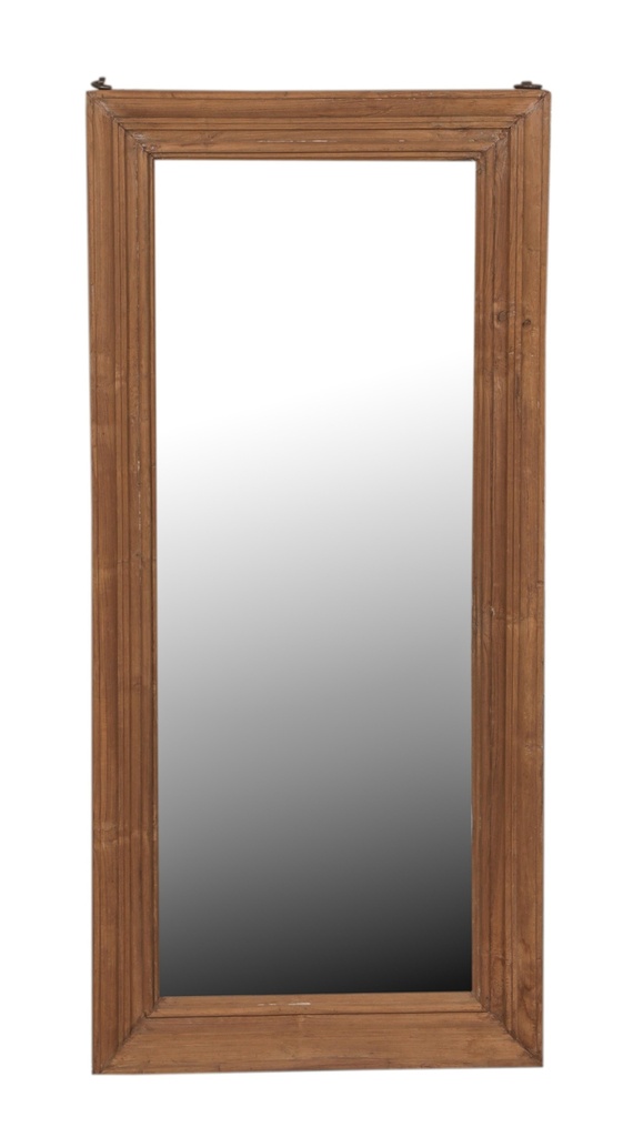 Miroir en teck ancien