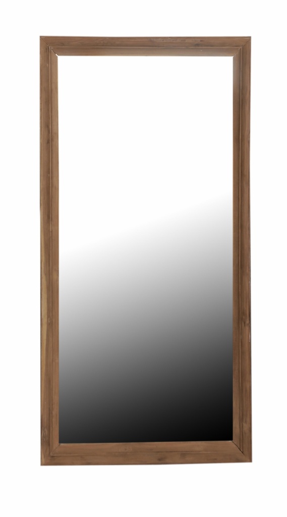 Miroir en teck ancien