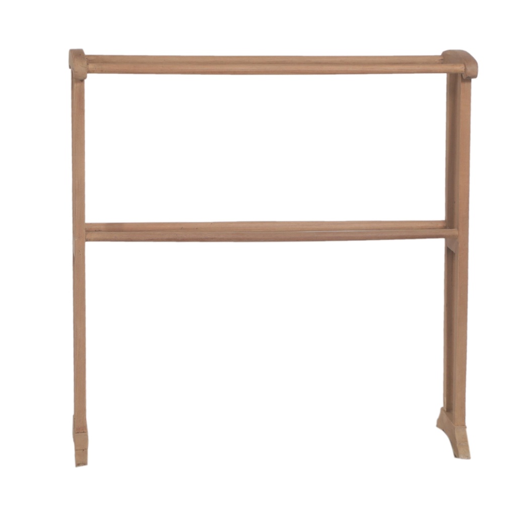 Porte-serviette en teck ancien