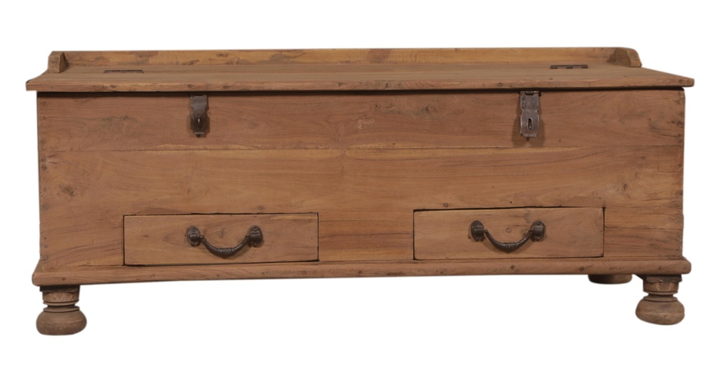 Meuble d'entrée en teck ancien