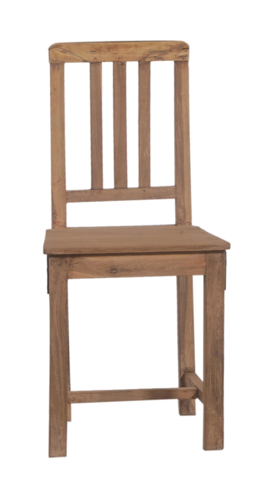 Chaise enfant en teck ancien