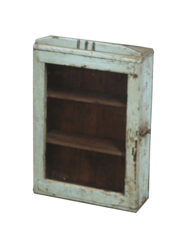 Vitrine murale en treck ancien