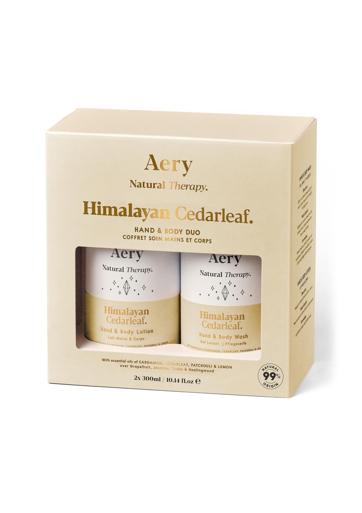 Duo Savon & Crème Mains/Corps Himalayan Cedarleaf