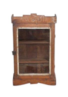 Vitrine murale en treck ancien