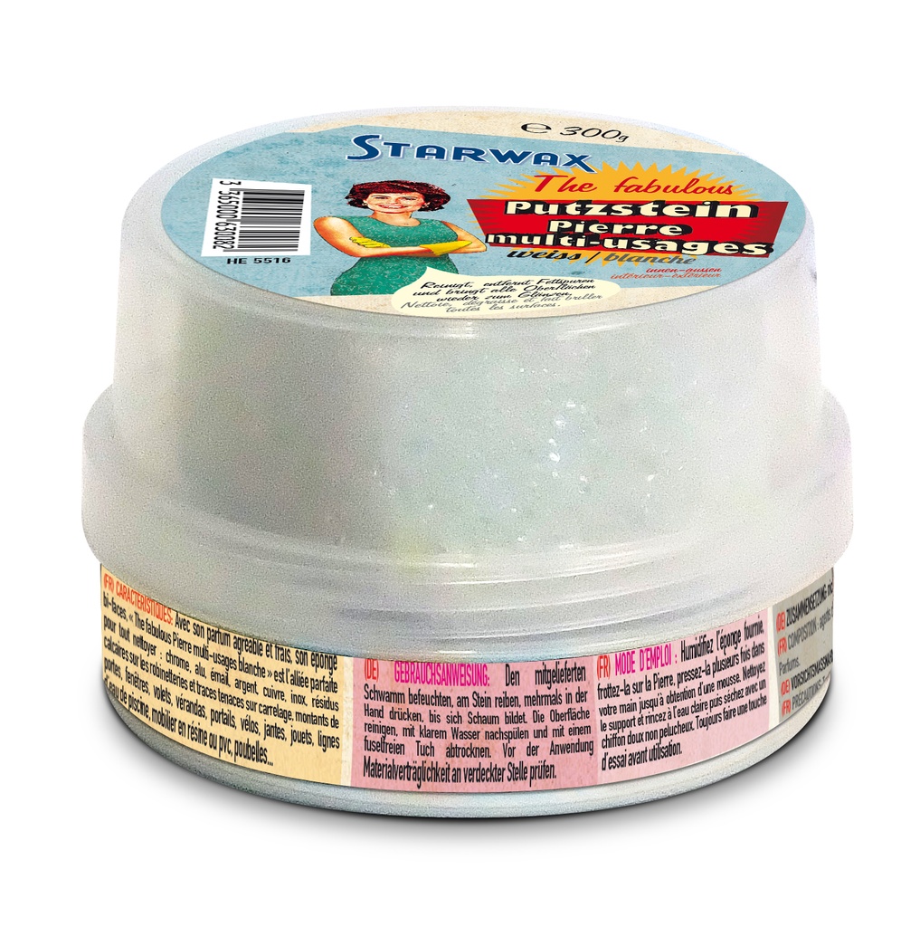 Pierre multi-usages blanche 300g