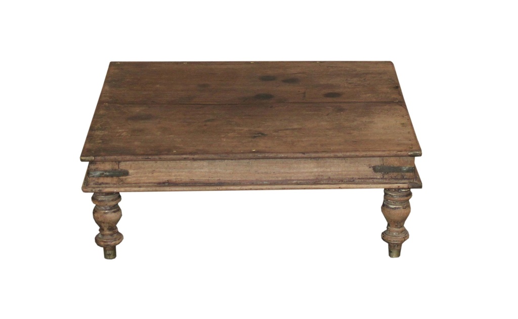 Table d'appoint Bajot en teck ancien