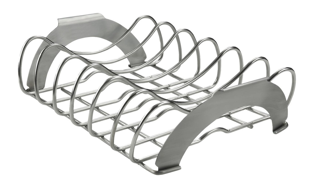 Plat à côtes en acier inox