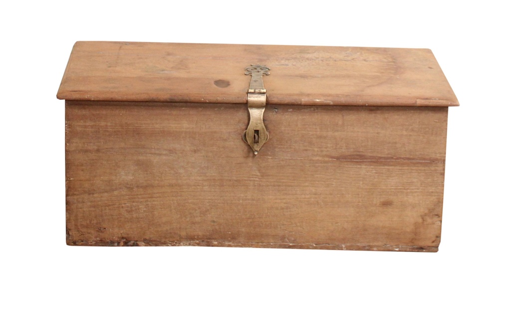 Coffre en teck ancien