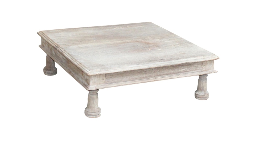 Table d'appoint Bajot en teck ancien