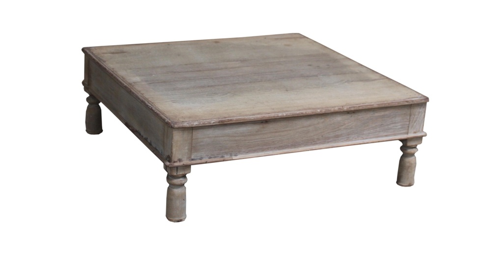 Table d'appoint Bajot en teck ancien