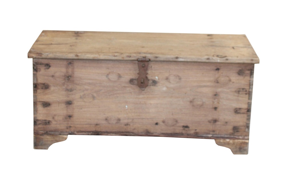 Coffre en teck ancien