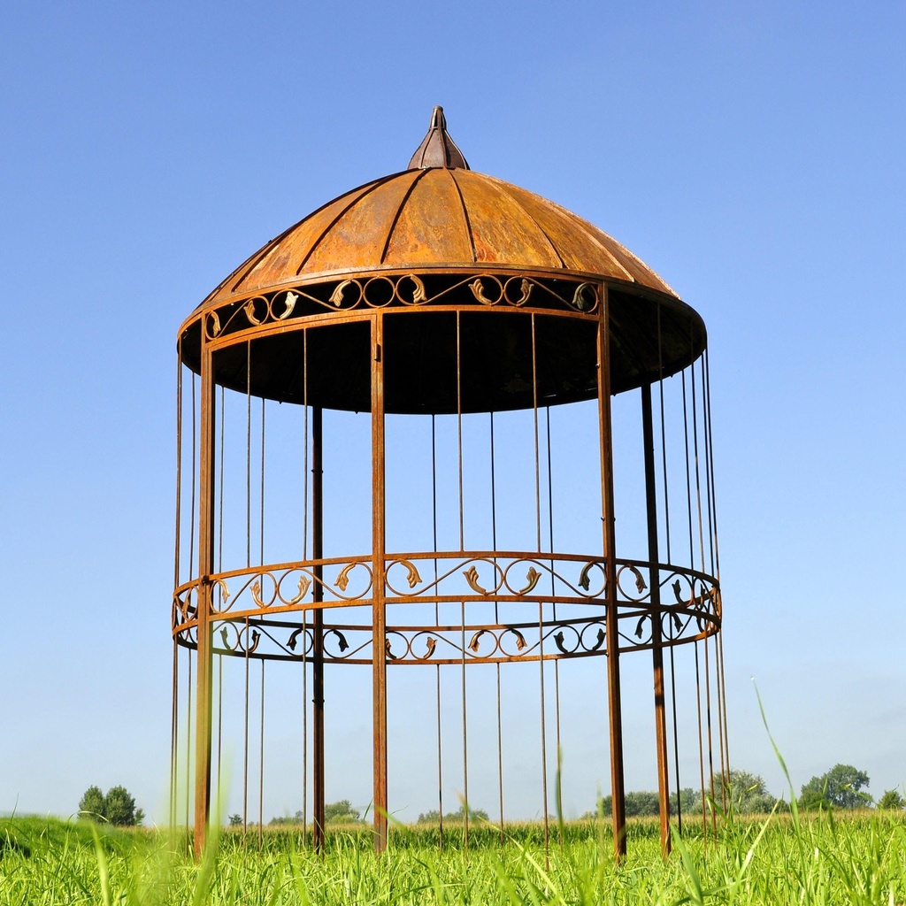 Gazebo avec toit en tôle York