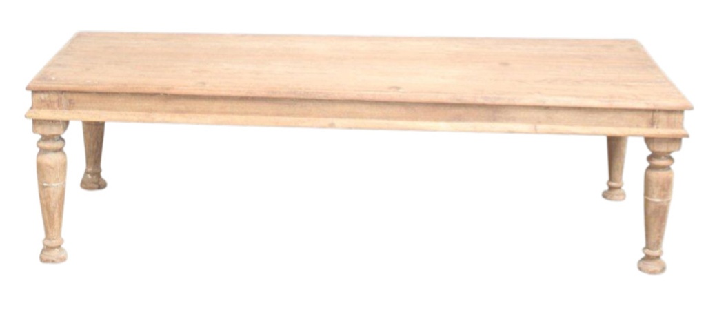 Table basse en teck ancien