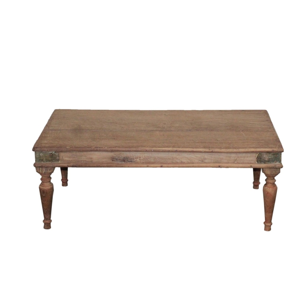Table basse en teck ancien