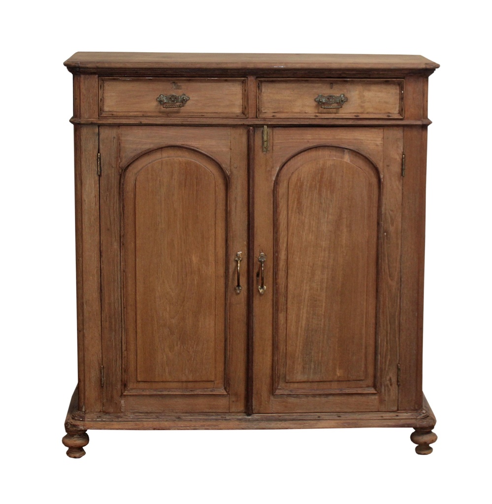 Buffet 2 portes & 2 tiroirs en teck ancien
