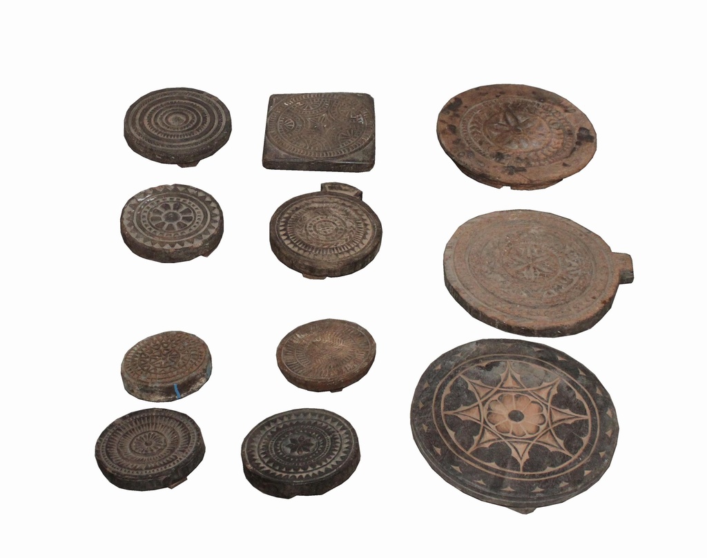 Moule à chapati ancien