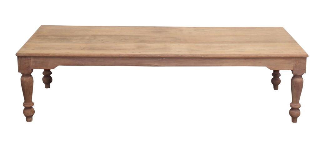 Table basse en teck ancien