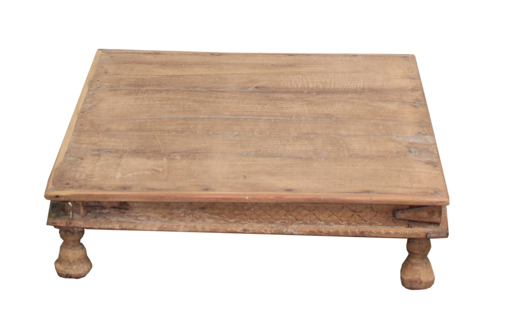 Table basse en teck ancien