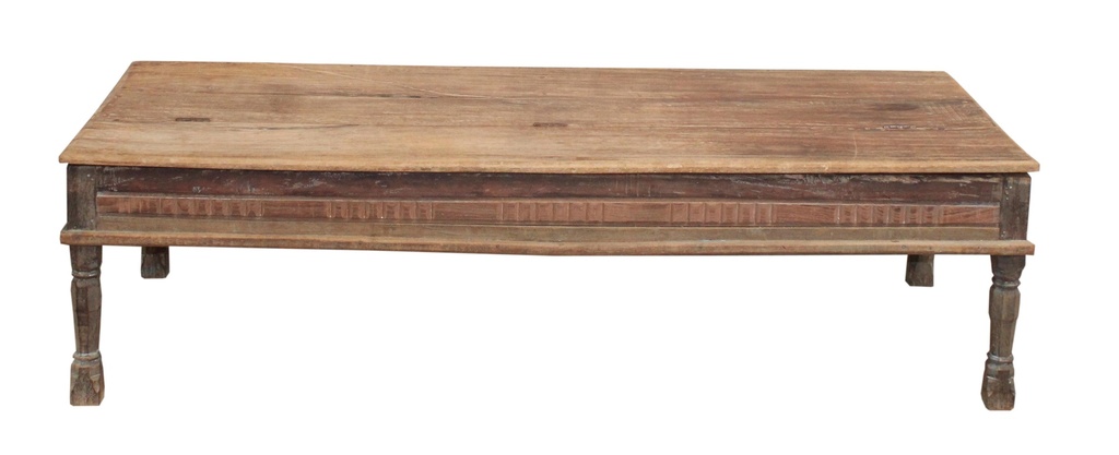 Table basse en teck ancien