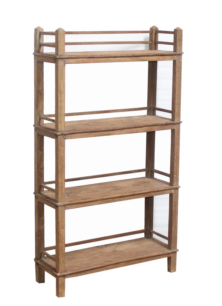 Etagère 4 plateaux en teck ancien